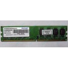 Модуль оперативной памяти 4Gb DDR2 Patriot PSD24G8002 pc-6400 (800MHz)  (Сургут)