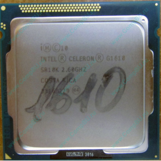 Процессор Intel Celeron G1610 (2x2.6GHz /L3 2048kb) SR10K s.1155 (Сургут)