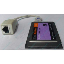 Сетевая карта для ноутбука 3COM Mehahertz 3CCFE574BT (PCMCIA) - Сургут